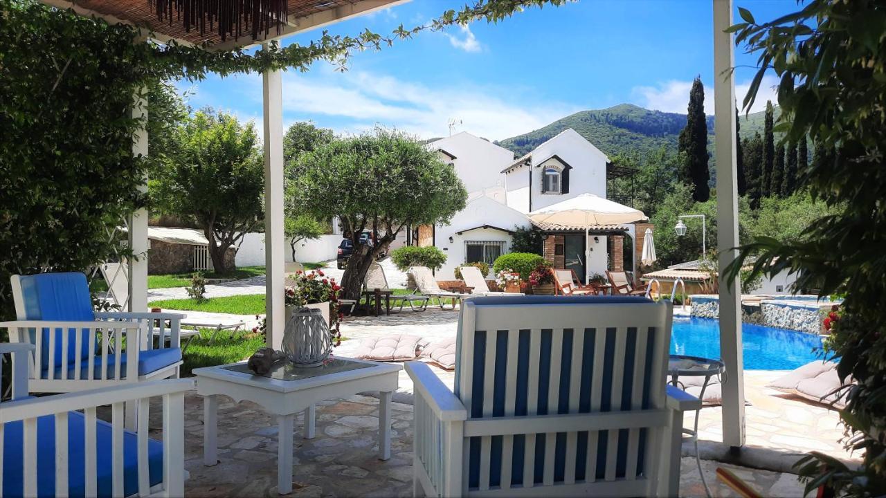 Villa Claire Corfu Achílleion エクステリア 写真