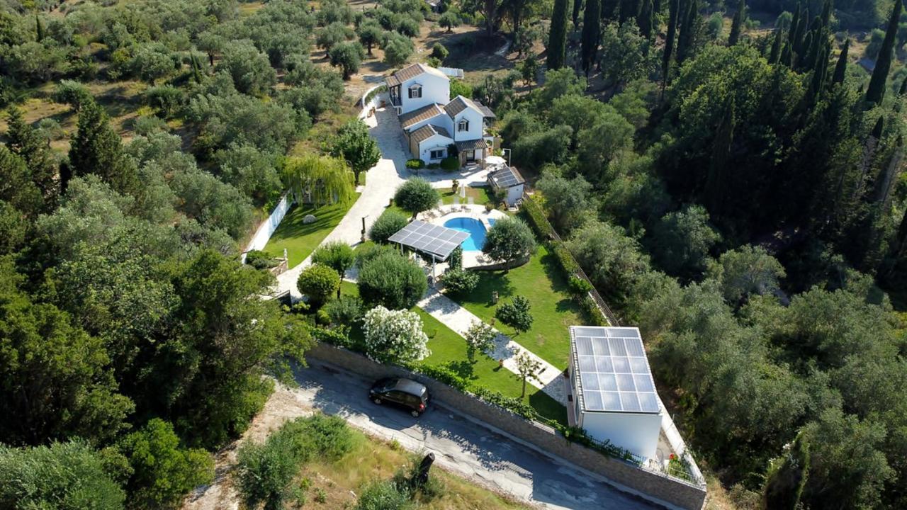 Villa Claire Corfu Achílleion エクステリア 写真