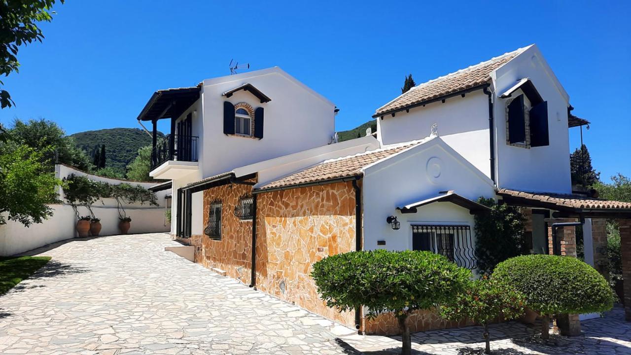 Villa Claire Corfu Achílleion エクステリア 写真